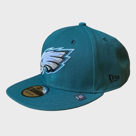 NEW Philadelphia Eagles New Era Super Bowl Champions Hat 9FIFTY Snapback Green - Picture 2 of 13